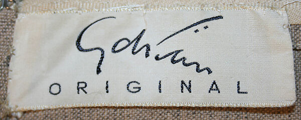 Dress, Gilbert Adrian (American, Naugatuck, Connecticut 1903–1959 Hollywood, California), wool, American