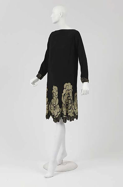 Dress, Attributed to House of Chanel (French, founded 1910), Silk, French 