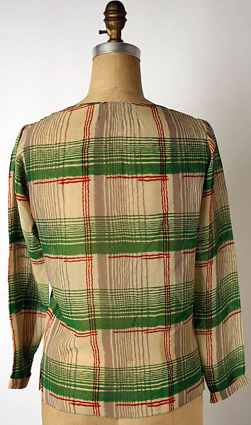 Overblouse, House of Chanel (French, founded 1910), silk, wool, French