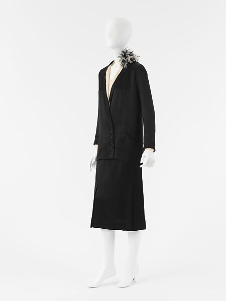 Ensemble, House of Chanel (French, founded 1910), silk, French 