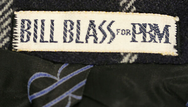 Suit, Bill Blass (American, Fort Wayne, Indiana 1922–2002 New Preston, Connecticut), wool, American