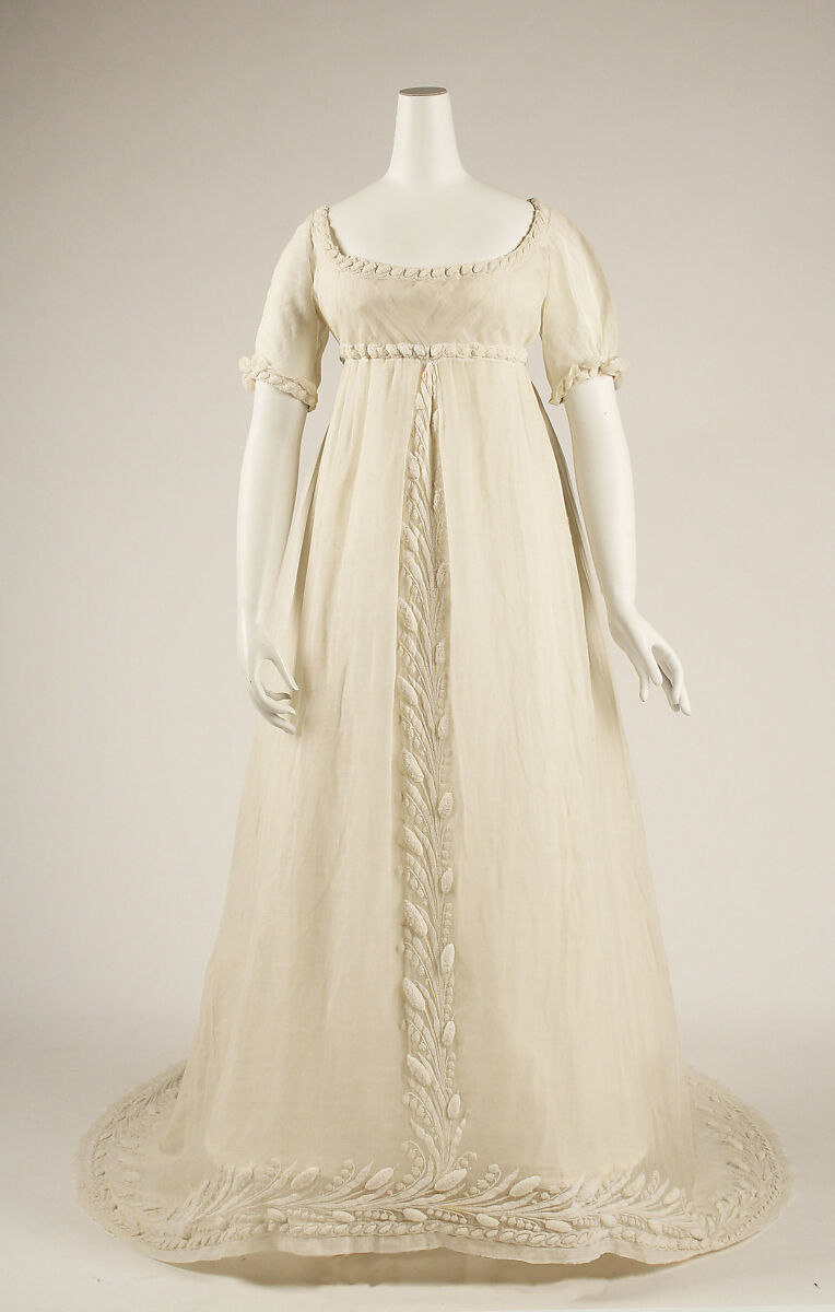 Dress, cotton, French