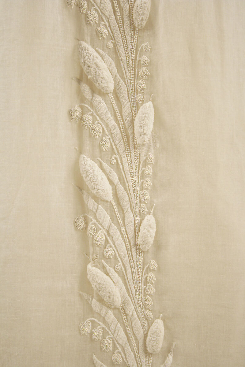 Dress, cotton, French 