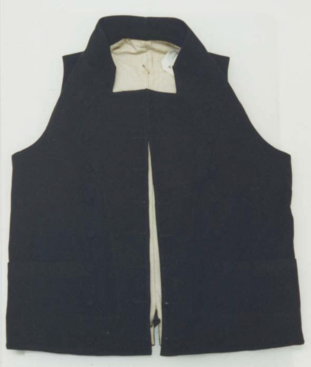 Waistcoat, wool, British