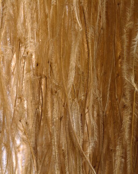 Evening dress, Louiseboulanger (French, 1923–1939), (a) silk, feathers; (b) silk, French