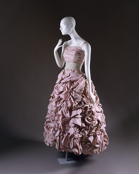 "Tourterelle", House of Dior (French, founded 1946), silk, French