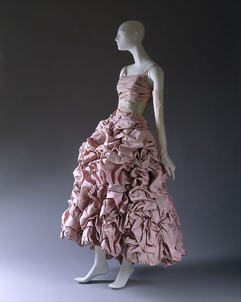 "Tourterelle", House of Dior (French, founded 1946), silk, French
