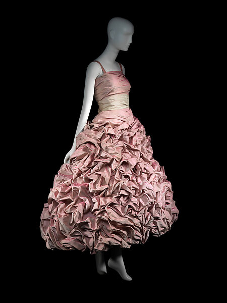 "Tourterelle", House of Dior (French, founded 1946), silk, French
