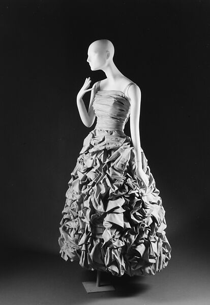 "Tourterelle", House of Dior (French, founded 1946), silk, French