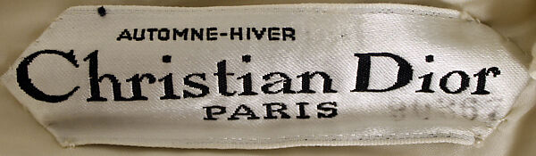 Cocktail dress, House of Dior (French, founded 1946), silk, French