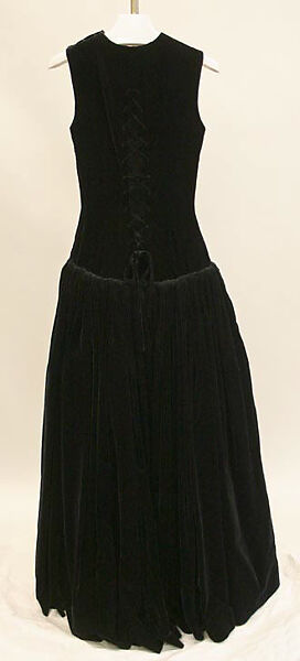 Evening dress, Madame Grès (Germaine Émilie Krebs) (French, Paris 1903–1993 Var region), silk, French