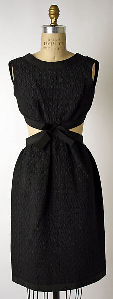 Cocktail ensemble, Yves Saint Laurent (French, founded 1961), silk, wool, French