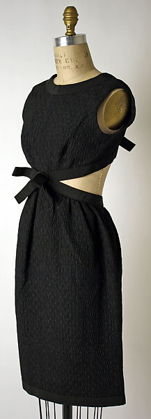 Cocktail ensemble, Yves Saint Laurent (French, founded 1961), silk, wool, French