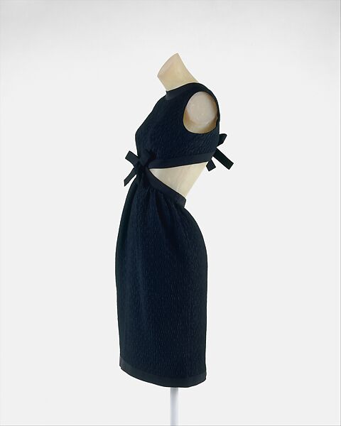 Cocktail ensemble, Yves Saint Laurent (French, founded 1961), silk, wool, French 