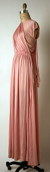 Dinner dress, Alix (French, 1934–1942), silk, French