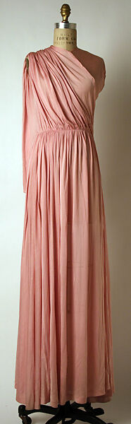 Dinner dress, Alix (French, 1934–1942), silk, French