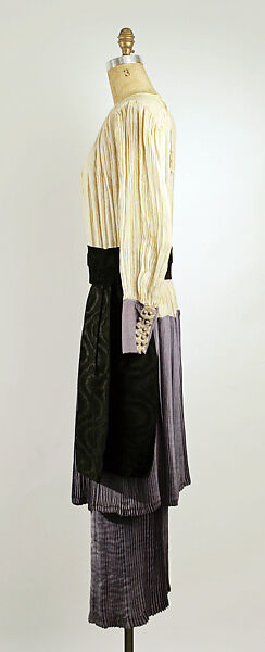 Afternoon dress, Callot Soeurs (French, active 1895–1937), cotton, silk, French
