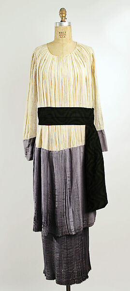 Afternoon dress, Callot Soeurs (French, active 1895–1937), cotton, silk, French 