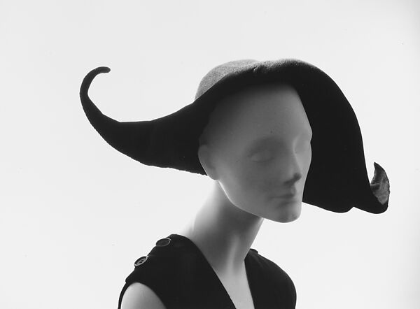 Hat, House of Dior (French, founded 1946), wool, French 