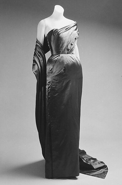 Evening dress, Jacques Fath (French, 1912–1954), silk, French