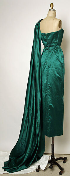 Evening dress, Jacques Fath (French, 1912–1954), silk, French