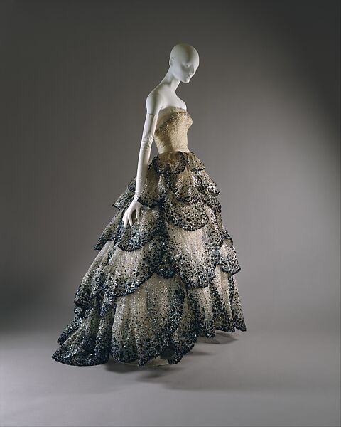 "Junon", House of Dior (French, founded 1947), silk, plastic, French 