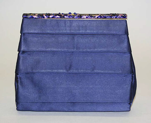 "Pisanelle", House of Dior (French, founded 1946), (a–c) silk
(d) silk, metal, plastic, French