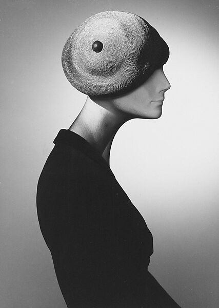 Hat, House of Dior (French, founded 1946), cotton, raffia, French 