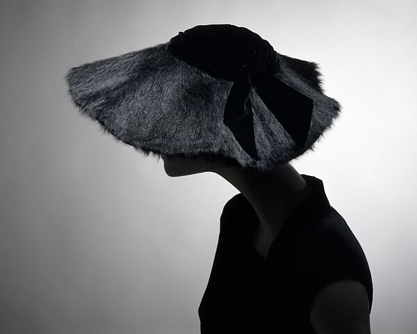 Hat, House of Dior (French, founded 1946), wool, silk, French 