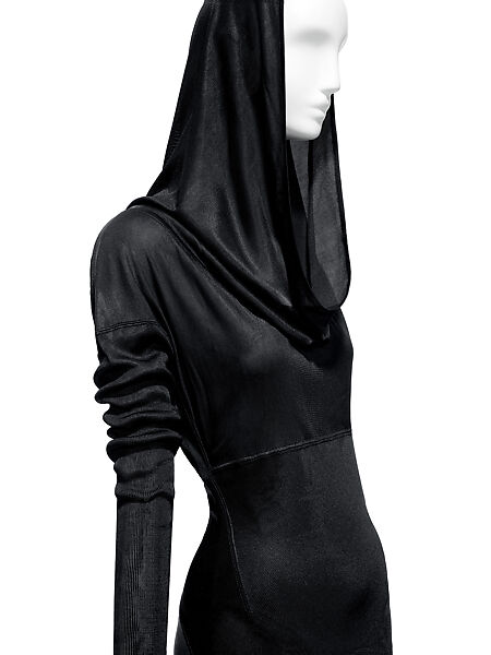 Dress, Azzedine Alaïa (French (born Tunisia), Tunis 1935–2017 Paris), synthetic fiber, French