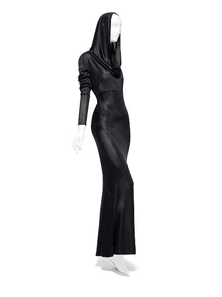 Dress, Azzedine Alaïa (French (born Tunisia), Tunis 1935–2017 Paris), synthetic fiber, French