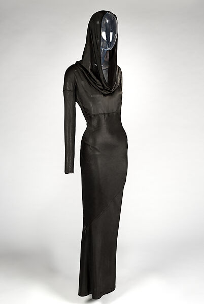 Dress, Azzedine Alaïa (French (born Tunisia), Tunis 1935–2017 Paris), synthetic fiber, French