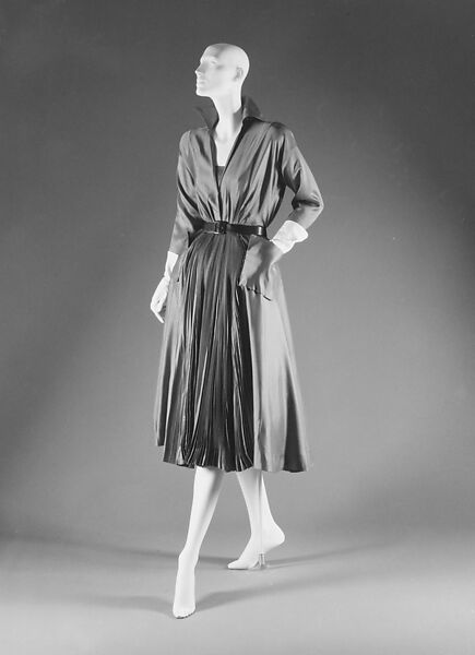 Ensemble, House of Dior (French, founded 1946), silk, French 