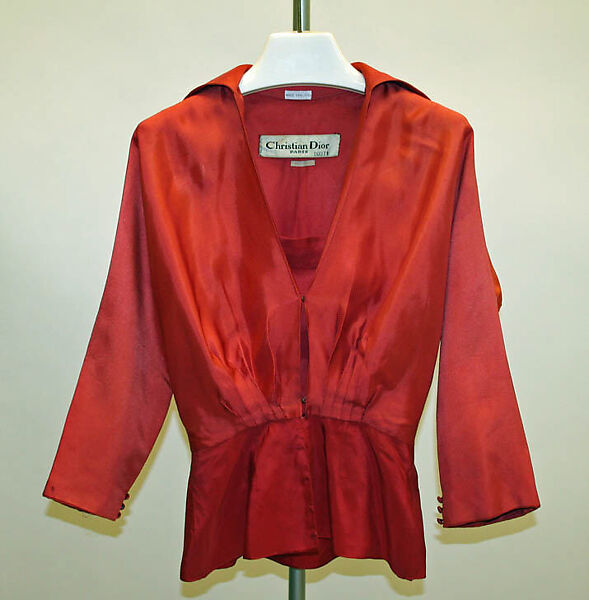 Ensemble, House of Dior (French, founded 1946), silk, French