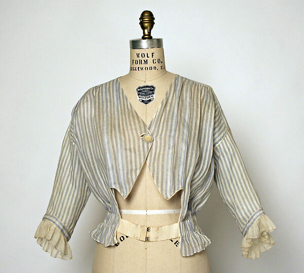 Dress, Jacques Doucet (French, Paris 1853–1929 Paris), cotton, French