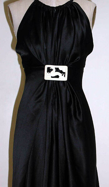 Evening dress, House of Vionnet (French, active 1912–14; 1918–39), silk, French