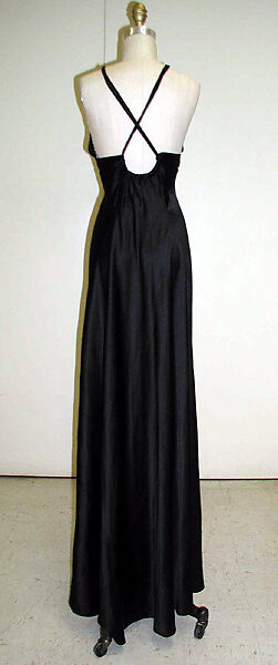 Evening dress, House of Vionnet (French, active 1912–14; 1918–39), silk, French