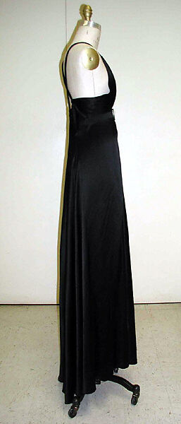 Evening dress, House of Vionnet (French, active 1912–14; 1918–39), silk, French