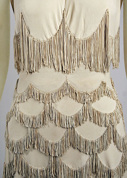 Evening dress, House of Vionnet (French, active 1912–14; 1918–39), rayon, French