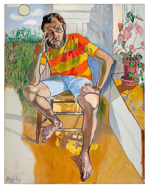 Richard Gibbs, Alice Neel (American, Merion Square, Pennsylvania 1900–1984 New York), Oil on canvas 