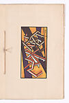 Russian Ballet, David Garshen Bomberg (British, Birmingham 1890–1957 London), Artist's book with text and six color lithographs