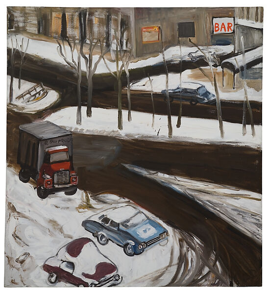 Cityscape, Alice Neel (American, Merion Square, Pennsylvania 1900–1984 New York), Oil on canvas 