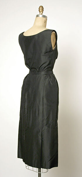 "Sylvie", House of Dior (French, founded 1946), (a, b) silk
(c) silk, leather
(d) silk
(e) silk, cotton
(f, g) silk, French