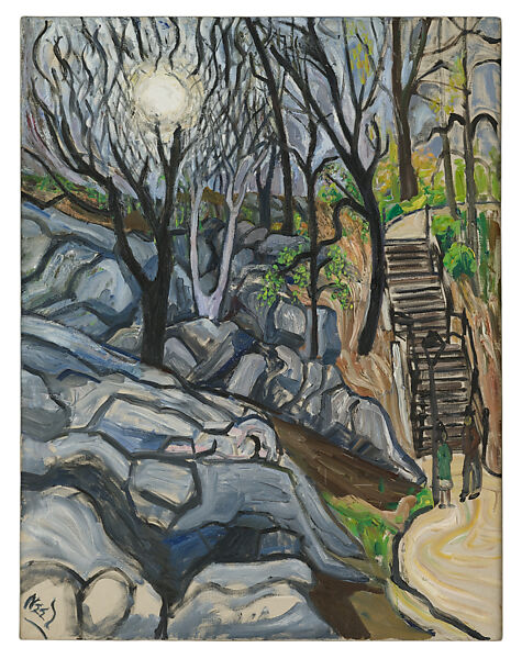 Central Park, Alice Neel (American, Merion Square, Pennsylvania 1900–1984 New York), Oil on canvas 