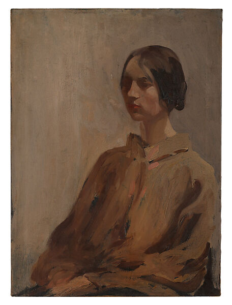French Girl, Alice Neel (American, Merion Square, Pennsylvania 1900–1984 New York), Oil on canvas 