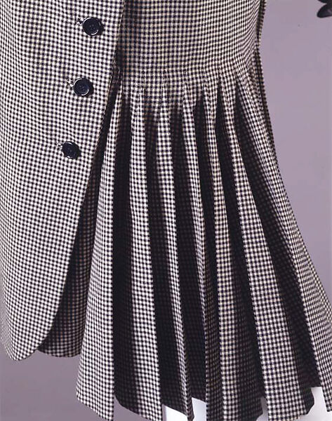 "Trompette", House of Dior (French, founded 1946), wool, French