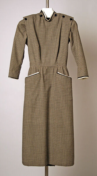 "Trompette", House of Dior (French, founded 1946), wool, French