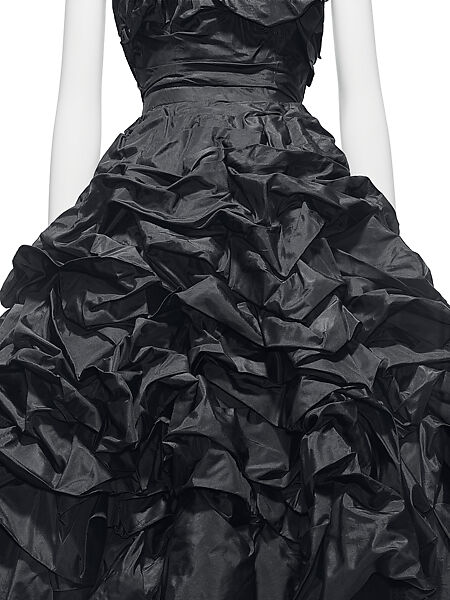 "Diamant Noir", House of Dior (French, founded 1946), wool, silk, French