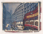 Speed, Claude Flight (British, 1881–1955), Color linocut 