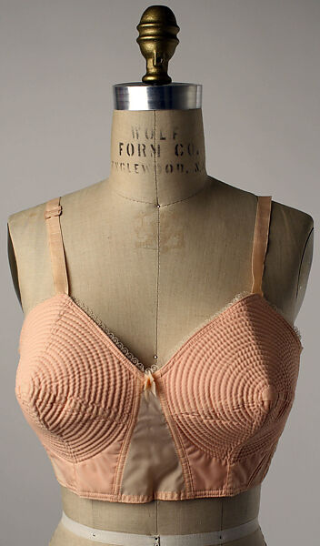 Brassiere, F.B.R., nylon, synthetic fiber, Italian 